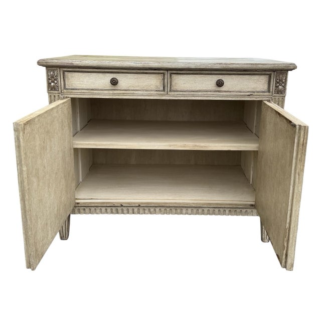 French Panache for Michael Taylor Alouette French Buffet Cabinet For Sale - Image 3 of 5