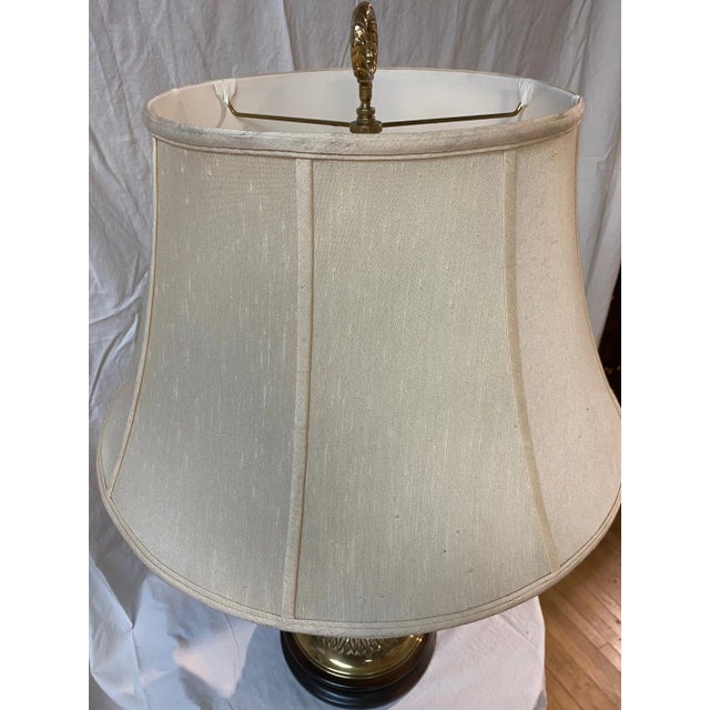 Vintage Lamp With Snake Arms on Urn For Sale - Image 9 of 11