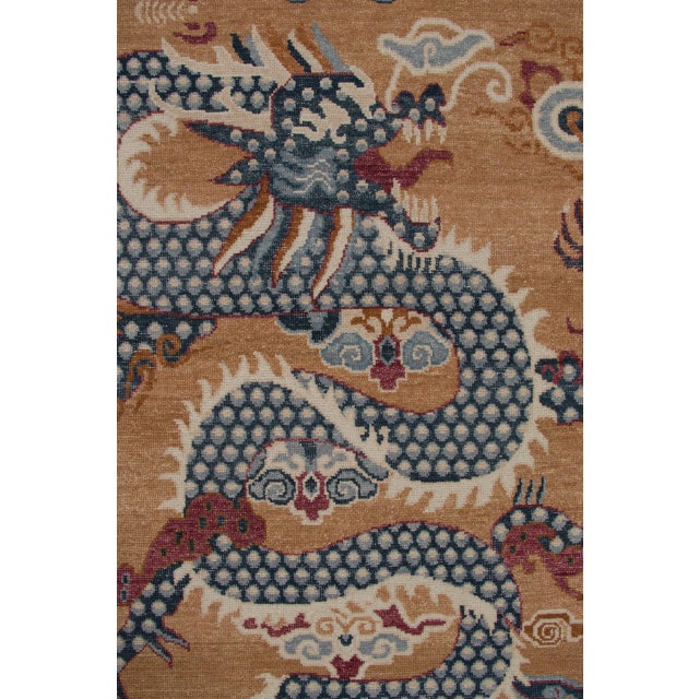 Contemporary Chinese Dragon Pictorial Wool Rug by Rug & Kilim, India For Sale In New York - Image 6 of 10