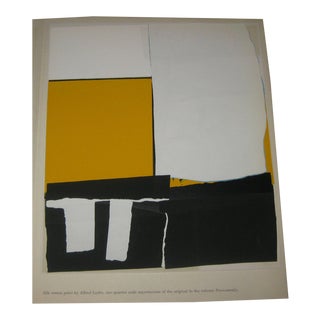 Permanently Abstract Expressionist Silkscreen by Alfred Leslie For Sale