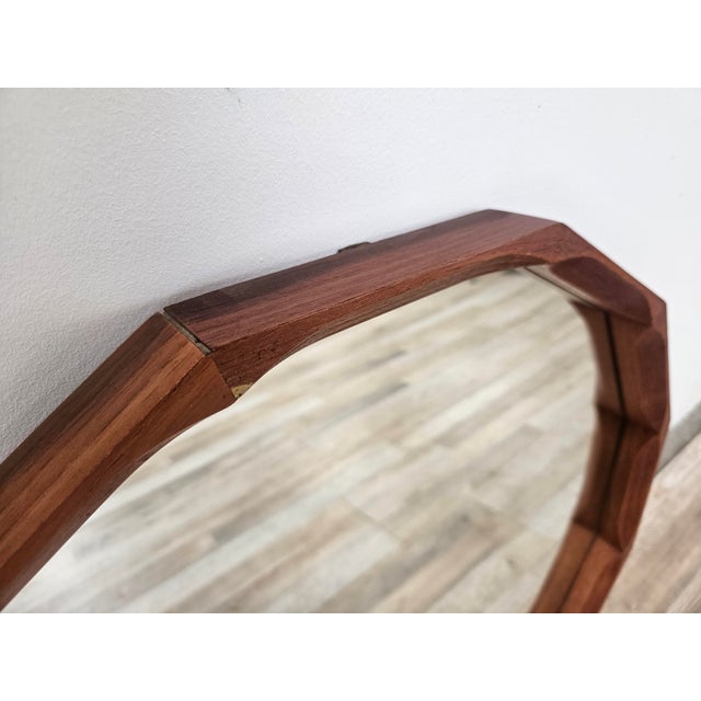 Mid-Century Modern Vintage Mirror by Dino Cavalli for Tredici, 1960 For Sale - Image 3 of 10