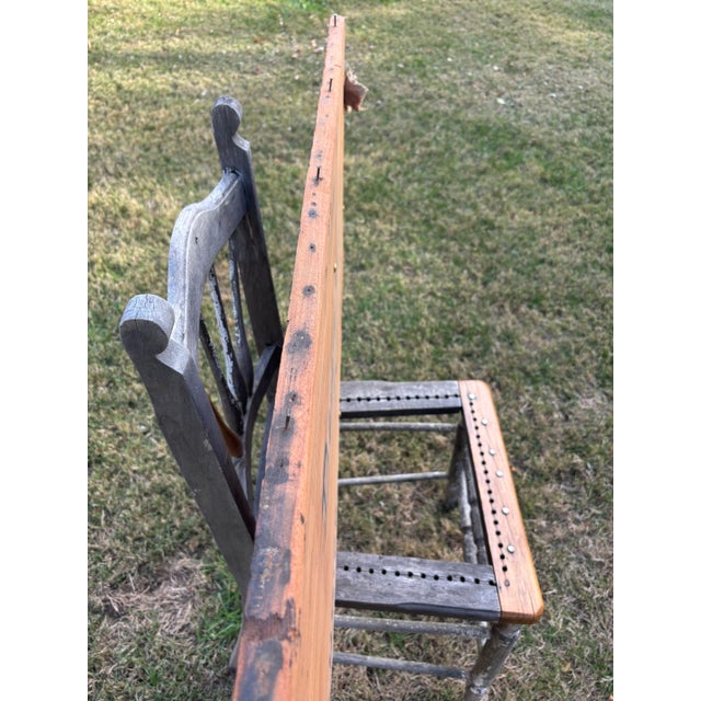 Late 1800s Rare “Star Union” Railroad Shipped Wood Crate Side For Sale - Image 6 of 15