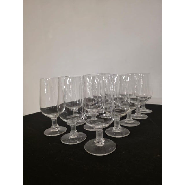 Vintage Murat Series Glasses by Lalique France, 1940s, Set of 15 For Sale - Image 17 of 17