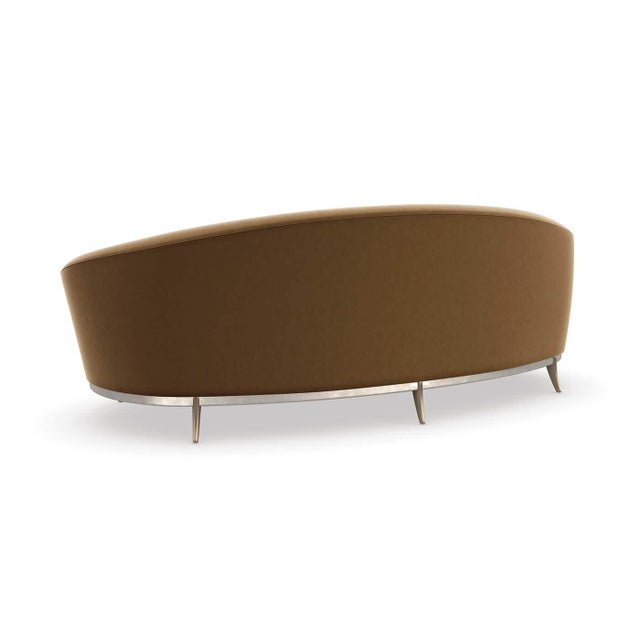 2020s Art Deco Kidney Sofa For Sale - Image 5 of 7