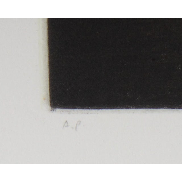 Contemporary Signed “Oil Vessel” Artist’s Proof Mezzotint Print by Tomoe Yokoi For Sale - Image 3 of 10