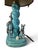 1940s Vintage Art Deco Ceramic Table Lamp by Gébé, 1940 For Sale - Image 5 of 12