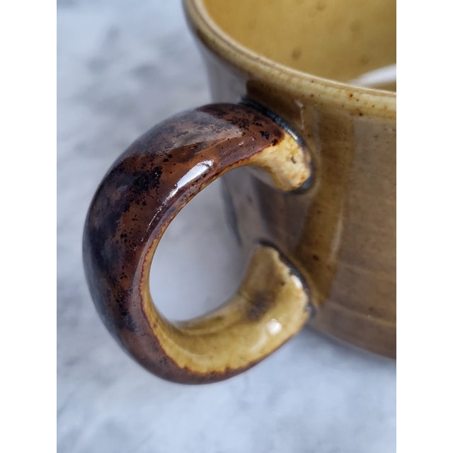1960s Mid-Century Modern Owl Ceramic Cups - Pair For Sale In San Francisco - Image 6 of 12