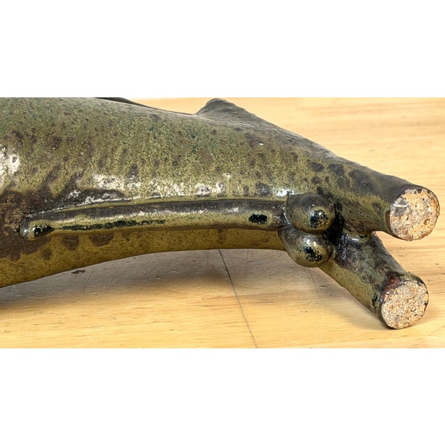 Bronze Jorge Mealha (1934 -2021) Pottery, Large Bull Sculpture Portugal, late 20th C. For Sale - Image 8 of 18