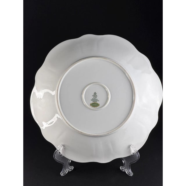 Pink Lustre and Gold Rococo Plates, 1930s, Set of 3 For Sale - Image 9 of 12