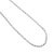 Modern 850 Platinum 2.1mm Faceted Diamond Cut Ball Bead Spherical Link Chain Necklace For Sale - Image 3 of 8