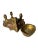 18th Century 18th Century Italian Gilded Jardiniere With Stones and Faces For Sale - Image 5 of 13
