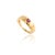 Modern 18k Solid Gold Natural Heart Cut Ruby Signet Ring Size 7 Gift for Her For Sale - Image 3 of 14