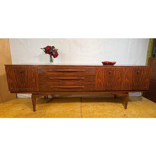 Brown Mid-Century Modern Sideboard by Beautility, 1960 For Sale - Image 8 of 9