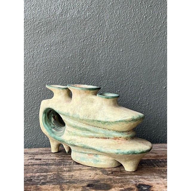 Vintage Organic Form Pottery Sculpture For Sale - Image 9 of 18