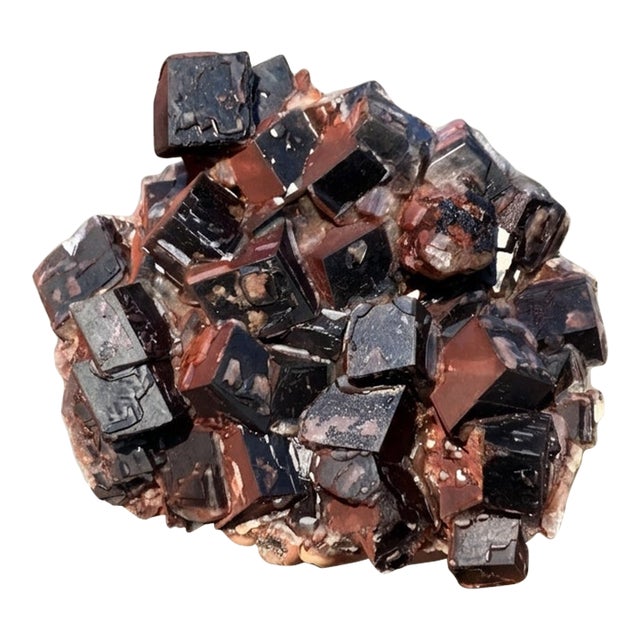 Hematite Included Calcite Specimen by Stillmantle For Sale