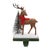 Bring cozy cabin charm to your mantel with this Woodland Deer Stocking Holders with Red Scarf set. Featuring two...