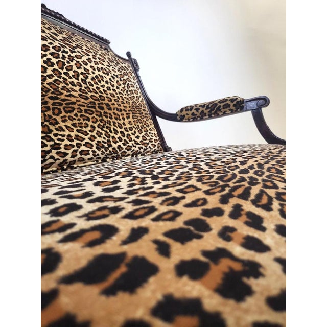 Wood French Sofa, 1850 For Sale - Image 7 of 15