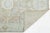 Modern Modern Hand-Knotted Oushak Style Wool Rug in Muted Taupe, Soft Blue, and Seafoam For Sale - Image 3 of 12