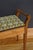 Edwardian Piano Stool in Geometric Fabric, 1890s For Sale - Image 6 of 9