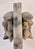 Traditional Carved Stone Flower Bookends, Set of 2 For Sale - Image 3 of 7