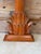 Mid 20th Century Monumental Sculptural Italian Carved Pinewood Palm Tree Floor Lamp, Mid-20th Century For Sale - Image 5 of 12