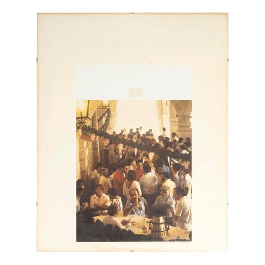 O. Malaganna, Meal, 1900s, Paper For Sale