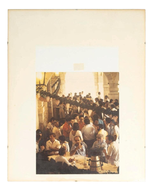 O. Malaganna, Meal, 1900s, Paper