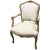 1930s Vintage Louis XVI Style Carved Mahogany Armchair For Sale - Image 9 of 9