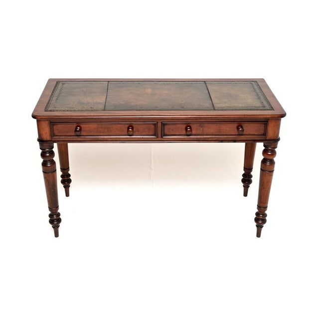 Antique Early Victorian Writing Table, 1840s For Sale - Image 11 of 11