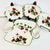 English 1950s Vintage English Chippendale Strawberry Serving Dishes - 7 Pieces Feature Set For Sale - Image 3 of 10