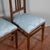Blue Liberty Chairs in Wood, Set of 2 For Sale - Image 8 of 9