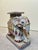 Chinese Vintage Ceramic Elephant Plant Stand - End Table - Gumps Style For Sale - Image 3 of 6
