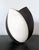 Modern Large Ceramic Vase with Black and White Glaze by John Ward For Sale - Image 3 of 14