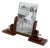 French Art Deco Macassar Wood and Chrome Metal Picture Frame, circa 1930 For Sale