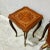 2020s French Style Side Table Set – Pair of Copper Gold Accent Tables For Sale - Image 5 of 6