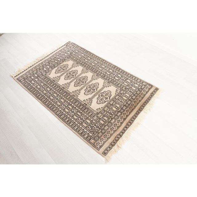 1970s Vintage Pakastani Rug For Sale - Image 5 of 18