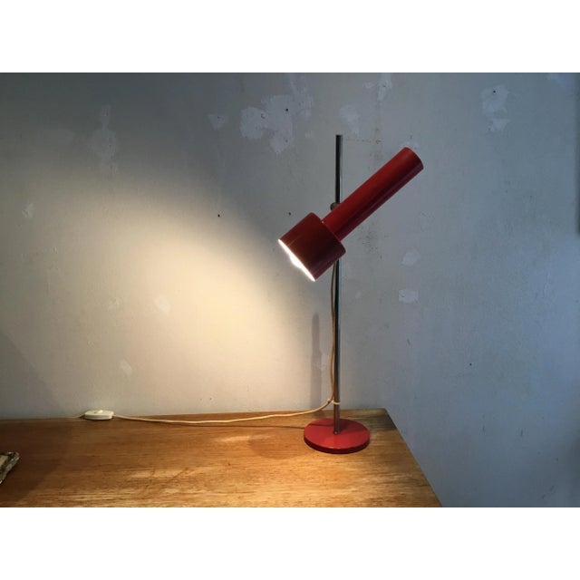 Mid-Century Modern Large Vintage Desk Lamp For Sale - Image 3 of 10