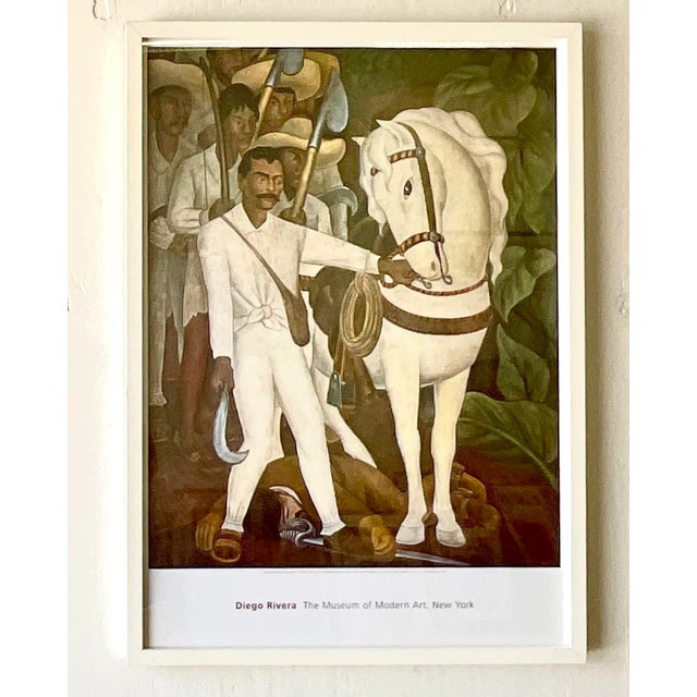 Wood 2011 Diego Rivera Metropolitan Museum Show Poster For Sale - Image 7 of 9