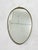 Oval Brass Wall Mirror, Italy, 1950s For Sale - Image 11 of 16