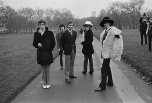 Park Stones' Rolling Stones Contemporary Archival Black and White Photograph Print From the Original Negative by Roger Jackson - 16x12