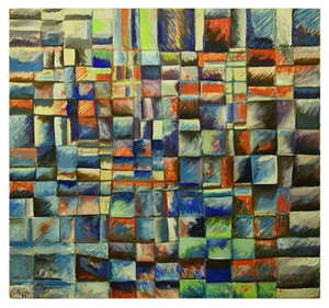 Reticulum - Oil Painting 1999 by Giorgio Lo Fermo 1999