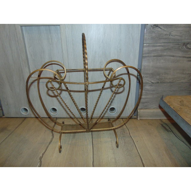 Industrial Magazine Rack, 1950s For Sale - Image 3 of 7