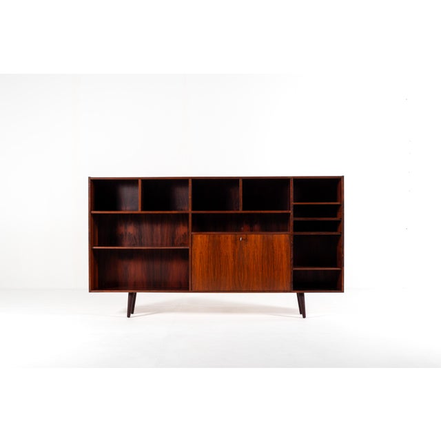 Mid-Century Danish Rosewood Bookcase from Farsø Møbelfabrik, 1960s For Sale - Image 4 of 12