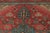 Vintage Bessarabian Kilim in Red With Blue Medallion Floral Pattern For Sale In New York - Image 6 of 9