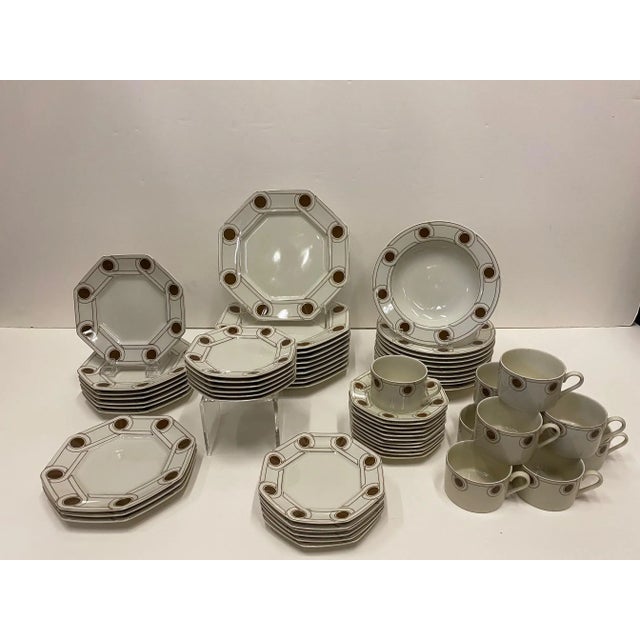 Le Continentale Fitz & Floyd Dinnerware - Set for 10 For Sale - Image 13 of 13