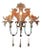 Sconce Light Decorative Drops 3-arm Distressed Wall Sconce For Sale