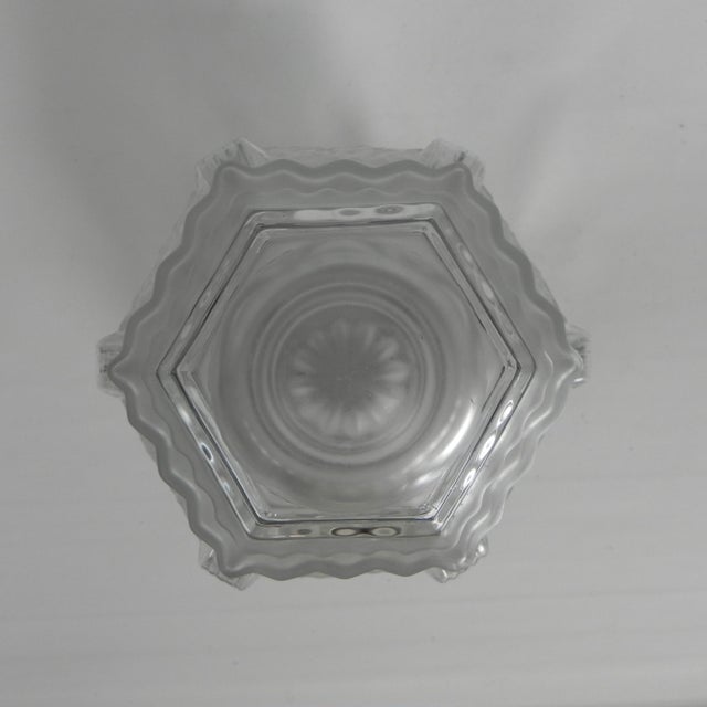 Art Deco Glass Skyscraper Ceiling Lamp by Francis Hubert for Muller Freres, 1930s For Sale - Image 9 of 18