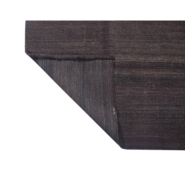 Mid 20th Century Modern Vintage Turkish Kilim Rug For Sale - Image 5 of 6