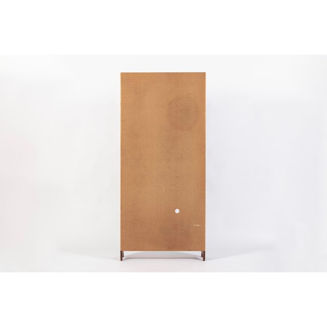 Mid Century Rosewood Bookcase, Scandinavian Tall Display Shelf, 3 Avail For Sale - Image 14 of 15