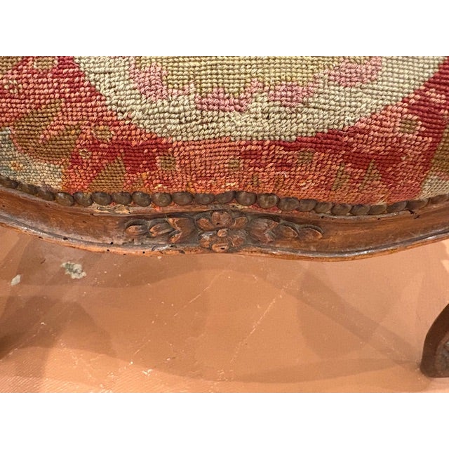 18th Century French Louis XV Bergeres/Armchairs - Set of 2 For Sale - Image 4 of 6